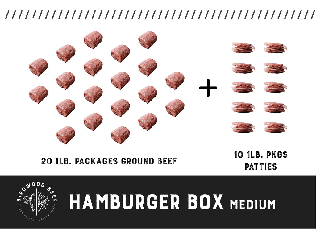Hamburger Box - Medium
