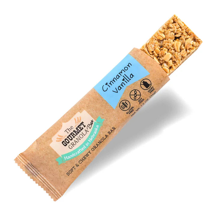 Gourmet Granola - 6 Pack Cinnamon Vanilla Granola Bars