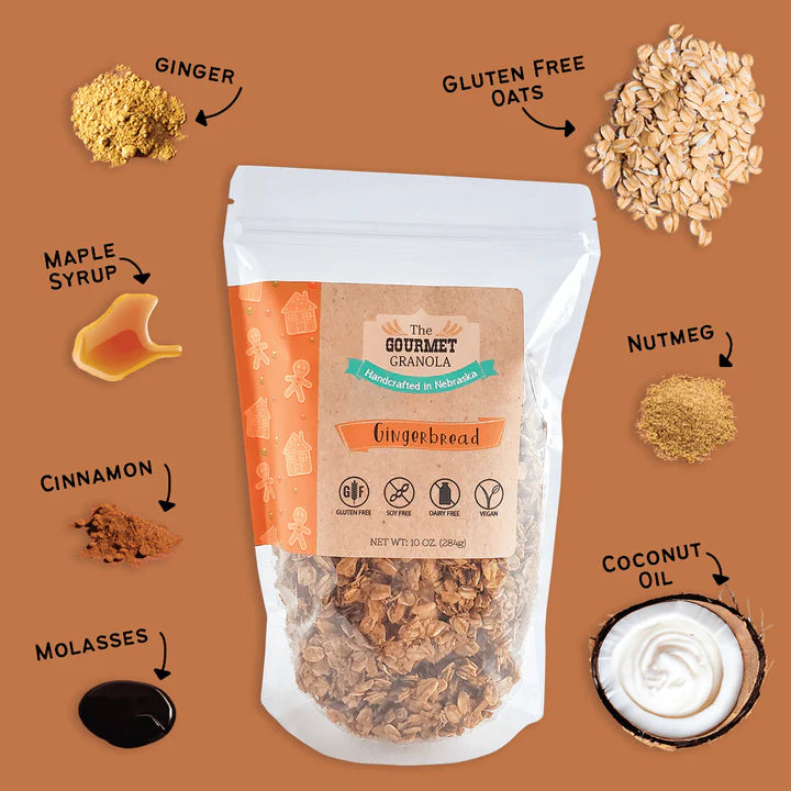 Gourmet Granola - Gingerbread Granola