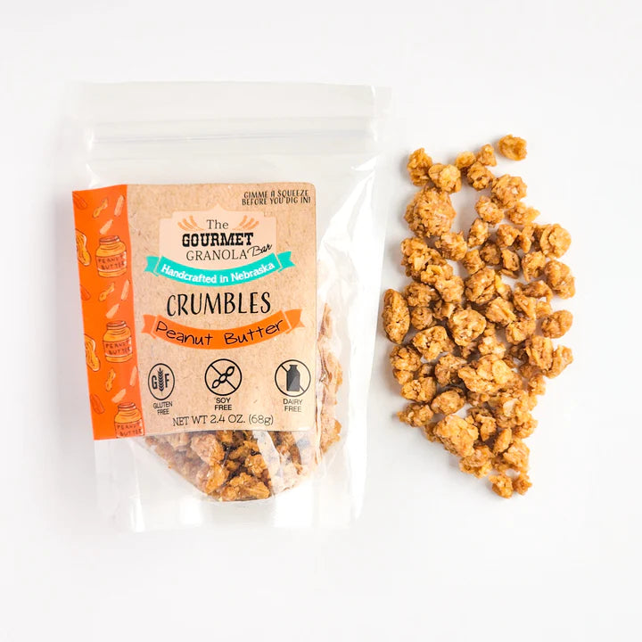 Gourmet Granola - Peanut Butter Granola Bar Crumbles