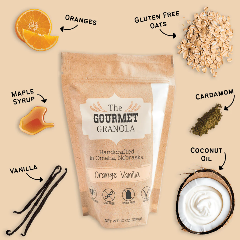 Gourmet Granola - Orange Vanilla Granola